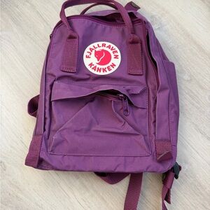 Fjallraven MINI Kanken Purple Backpack